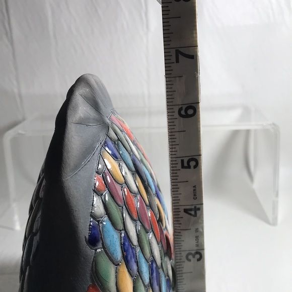 Xochiquetzal Stoneware Ceramic Mexico Fish Figure - Picture 10 of 13